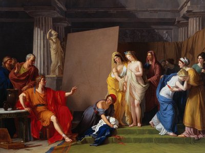 Zeusi sceglie i suoi modelli per l