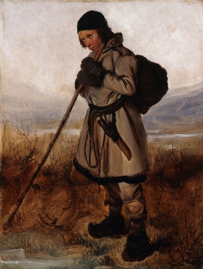 Un lappone da François Auguste Biard