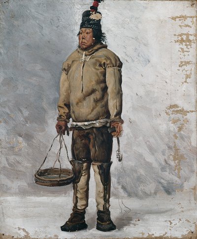 Un eschimese da François Auguste Biard