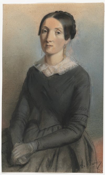Ritratto di donna da François Bonvin