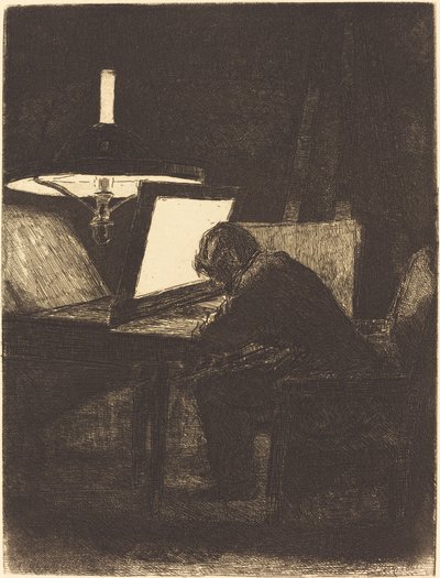 Il incisore da François Bonvin