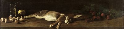 Natura morta con lepre, 1863 da François Bonvin