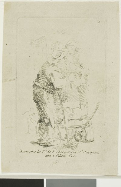 Un contadino mal vestito da François Boucher