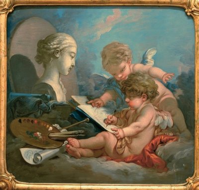 Allegoria della pittura da François Boucher