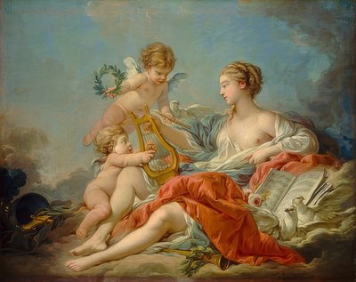 Allegoria della musica da François Boucher