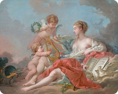 Allegoria della musica da François Boucher