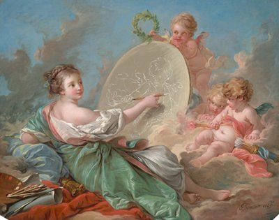 Allegoria della pittura da François Boucher