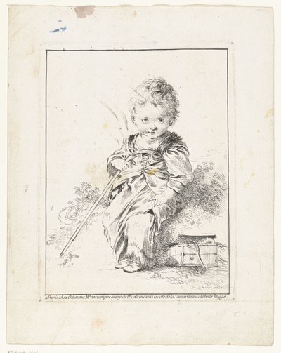 Il piccolo spazzacamino
Le petit Savoyard
Quattro stampe con bambini (titolo della serie) da François Boucher