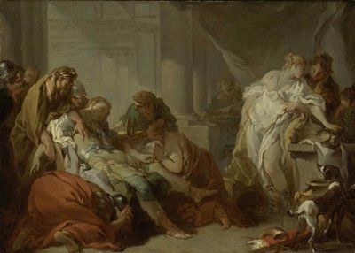 La Morte di Meleagro, 1727 da François Boucher