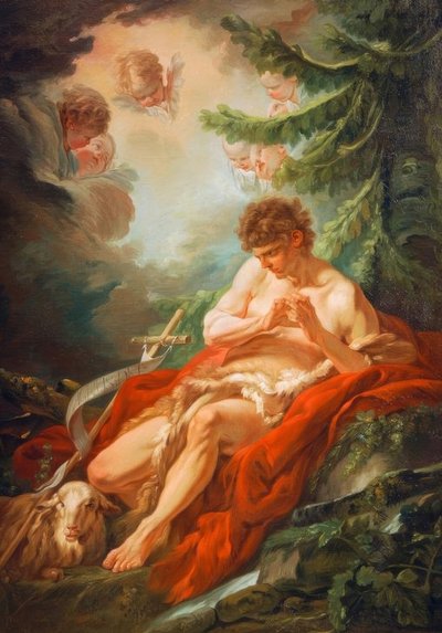 San Giovanni Battista da François Boucher