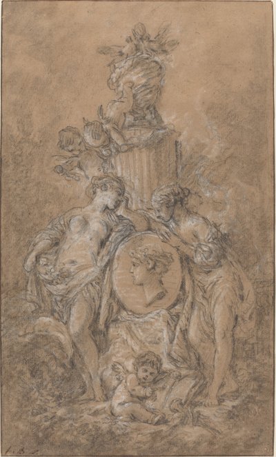 Design per un Monumento Funebre da François Boucher