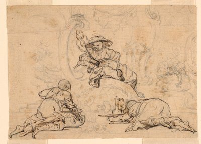 Disegni per ornamenti cinesi da François Boucher