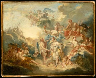 Nozze di Amore e Psiche da François Boucher