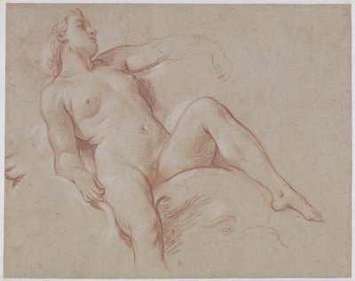 Nudo Femminile su un Delfino da François Boucher