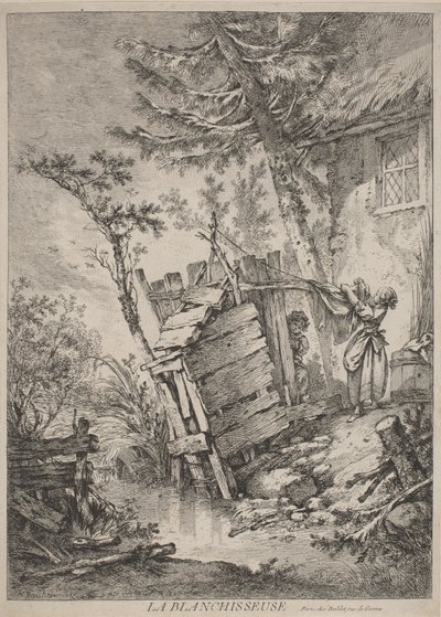 La Lavandaia da François Boucher
