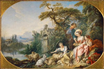 I doni del pastore o Il nido da François Boucher