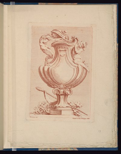 Tavola 10, Libro dei vasi da François Boucher