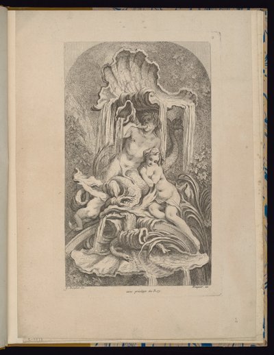 Tavola 2, Raccolta di fontane da François Boucher