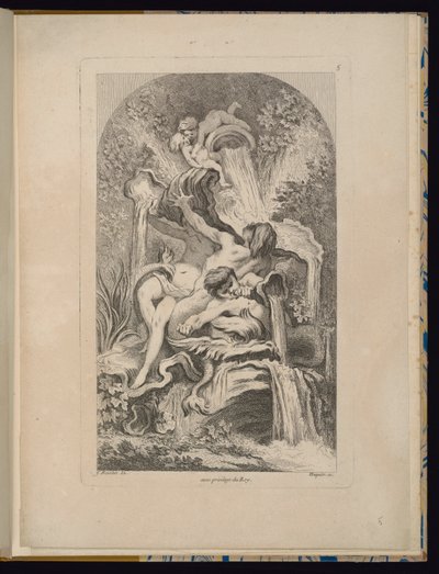 Tavola 5, Raccolta di Fontane da François Boucher