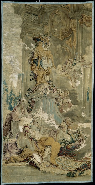 Ingresso di Psiche nel palazzo di Cupido [frammento a sinistra], da La storia di Psiche da François Boucher