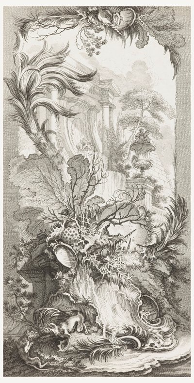 Rocaille (design rococò), in Nouveaux morceaux pour des paravents (Nuovi concetti per schermi) da François Boucher