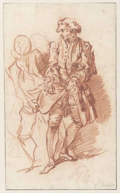 Studio per La Flèche perquisito da Arpagone (illustrazione di L