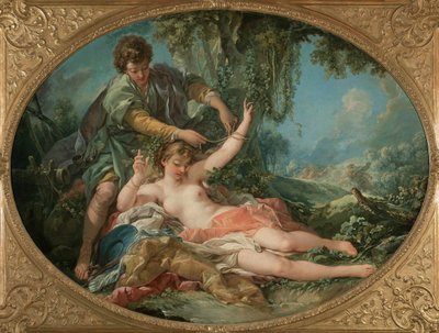 Silvia liberata da Aminta da François Boucher