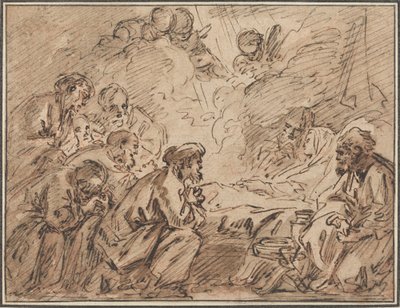La Morte della Vergine da François Boucher