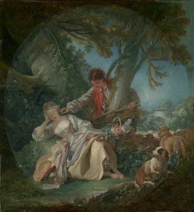 Il sonno interrotto, 1750 da François Boucher