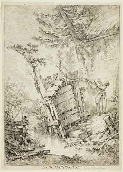 La Lavandaia da François Boucher
