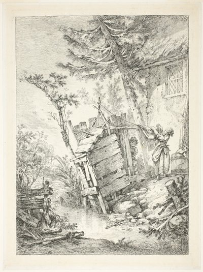 La lavandaia da François Boucher