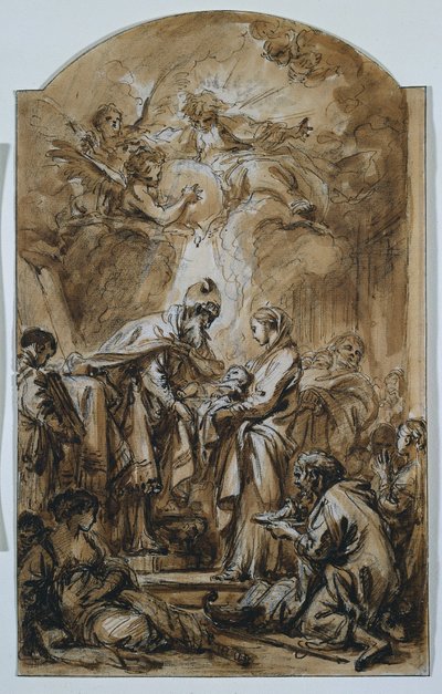 La presentazione al tempio da François Boucher