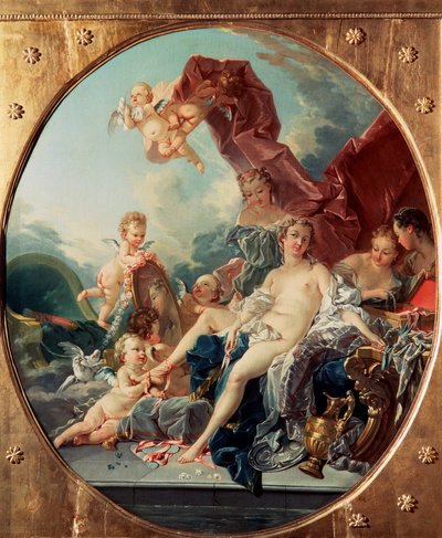 La toilette di Venere, dopo il 1743 da François Boucher