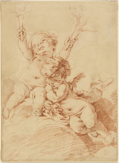 Due putti da François Boucher