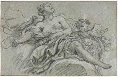 Venere e Cupido, secondo o terzo quarto del XVIII secolo da François Boucher