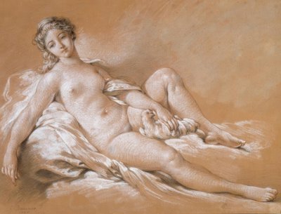Venere con colomba da François Boucher