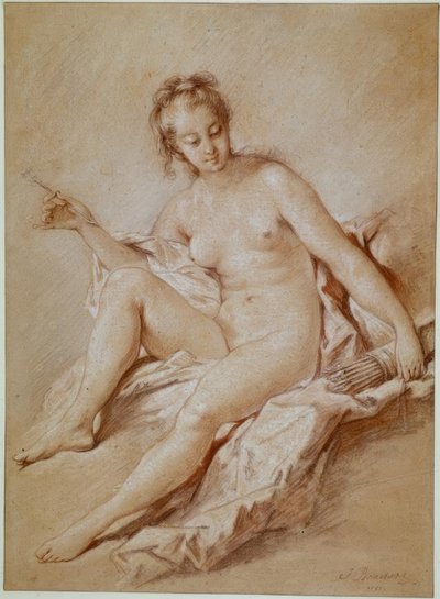 Venere con freccia e faretra da François Boucher