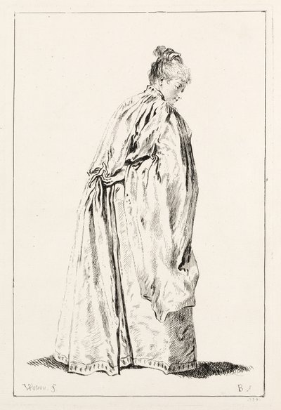 Donna in piedi da François Boucher