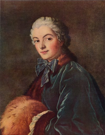 Giovane donna con un manicotto, c1750, 1938 da François Boucher