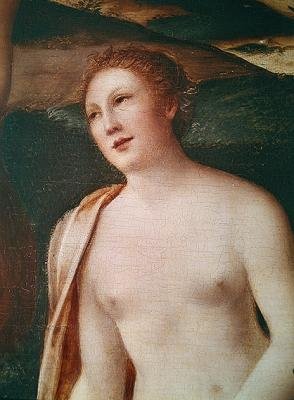 Busto di una ninfa, (dettaglio) da François Clouet