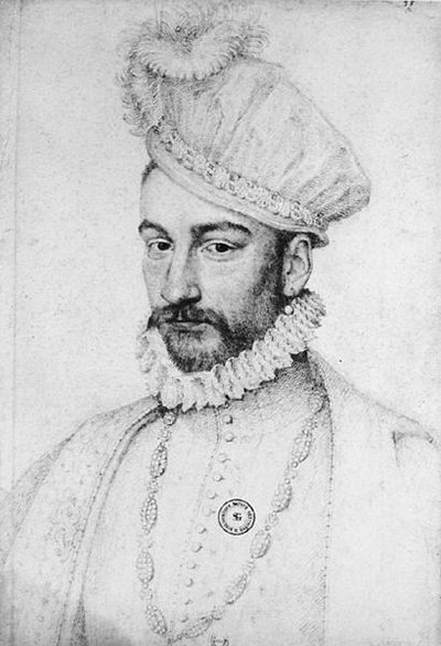 Carlo IX (1550-74) da François Clouet