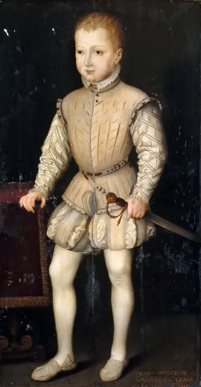 Enrico IV di Francia da bambino da François Clouet