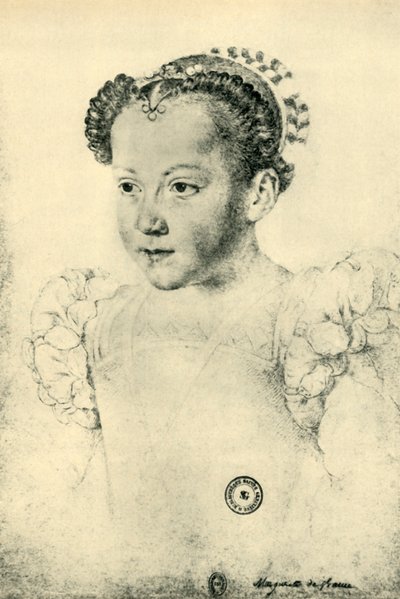 Margherita di Valois, 1557, 1943 da François Clouet