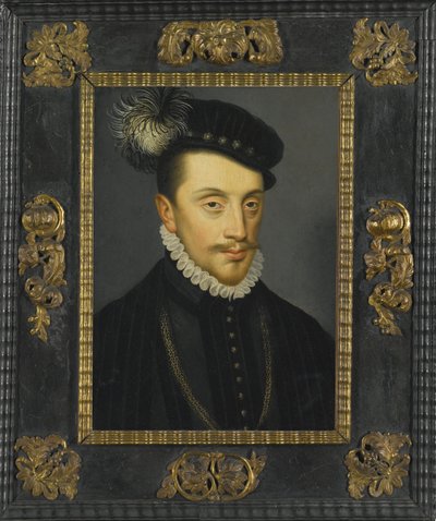 Ritratto di Carlo III 1543-1608, Duca di Lorena da François Clouet
