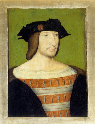 Ritratto di Francesco I da François Clouet
