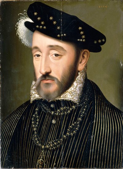 Ritratto di re Enrico II di Francia da François Clouet