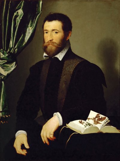 Ritratto di Pierre Quthe, farmacista, 1562 da François Clouet