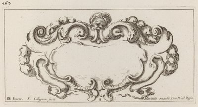 Cartiglio da François Collignon after Stefano Della Bella