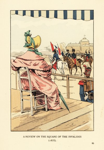 Una rassegna sulla Piazza degli Invalides da François Courboin
