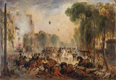 Tentativo di assassinio di Giuseppe Fieschi contro il re Luigi Filippo I di Francia il 28 luglio 1835 da François Gabriel Lépaulle